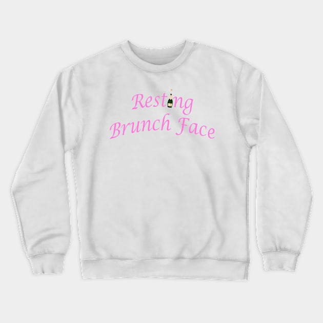 Resting Brunch Face Crewneck Sweatshirt by BaeSic